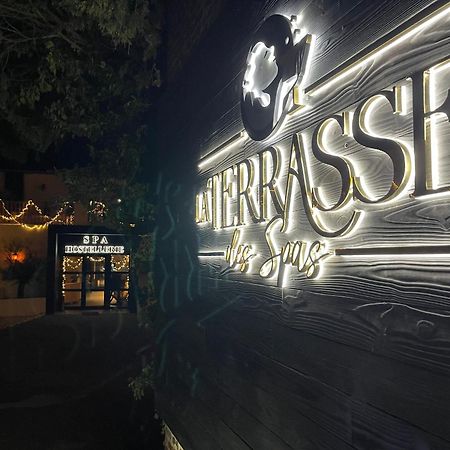 האזברוק La Terrasse Des Spas - Restaurant - Institut Massage מראה חיצוני תמונה