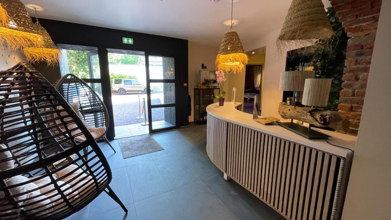 האזברוק La Terrasse Des Spas - Restaurant - Institut Massage מראה חיצוני תמונה