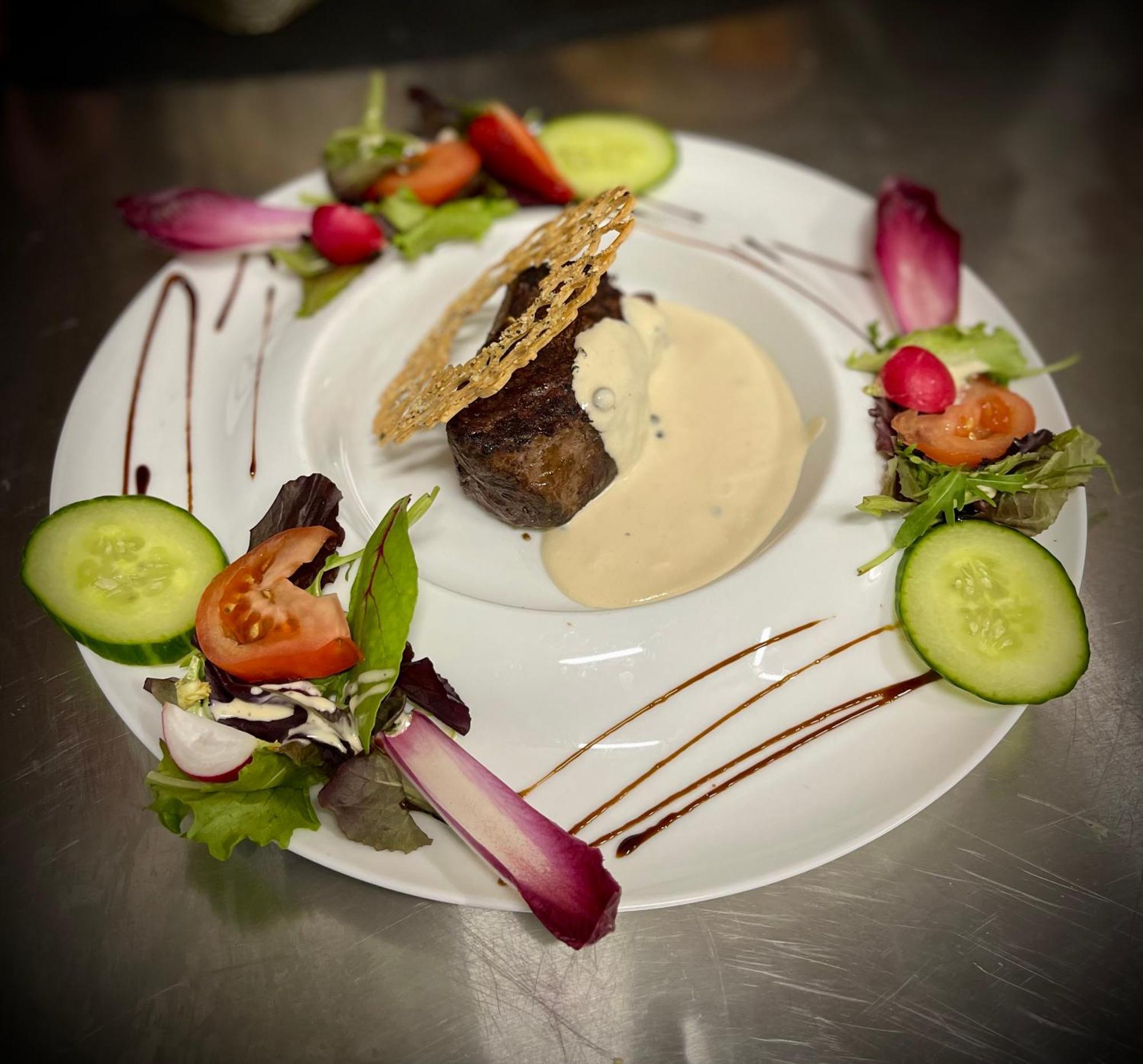האזברוק La Terrasse Des Spas - Restaurant - Institut Massage מראה חיצוני תמונה